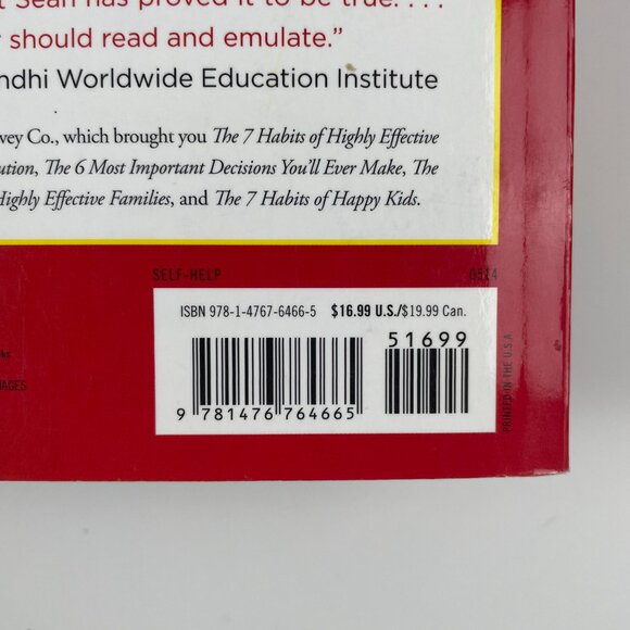 ๐ 3/$25 The 7 Habits of Highly Effective Teens by Sean Covy | Paperback - Picture 4 of 5